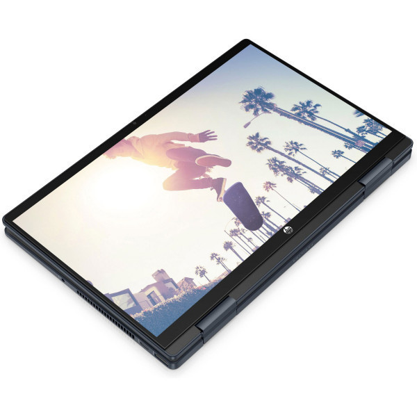 HP Pavilion x360 14-ek1004ua 14" FHD IPS Ts/i7-1355U (5.0)/16Gb/SSD1Tb/Intel Iris X/Підсв/DOS/Синій (833S6EA) Київ - фото 8
