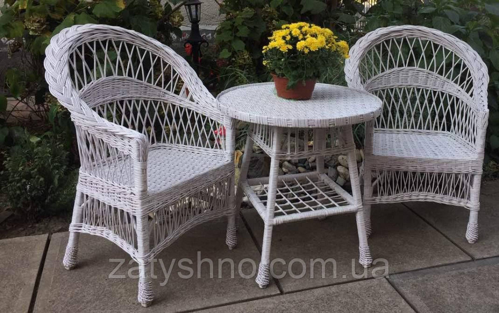 Меблі білі плетені із Закарпаття Київ - фото 3