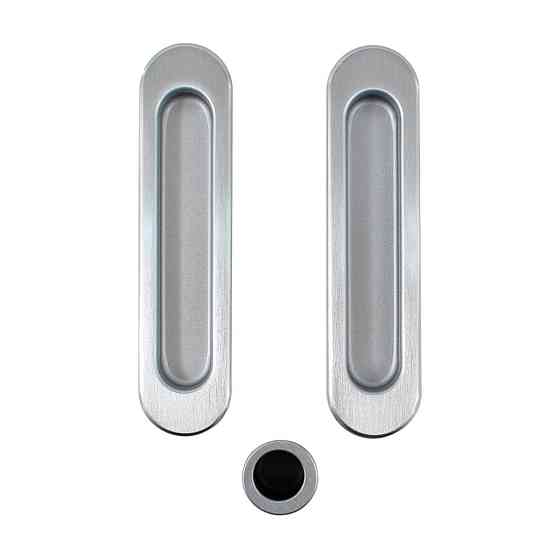 AGB Art. B019270032 KIT F1 Комплект ручек на раздвижную дверь + ручка д / вытянут двери мат.хром Киев