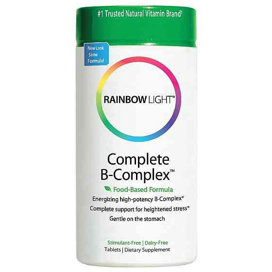 Комплекс витаминов B Rainbow Light Complete B-Complex 90 таблеток Киев