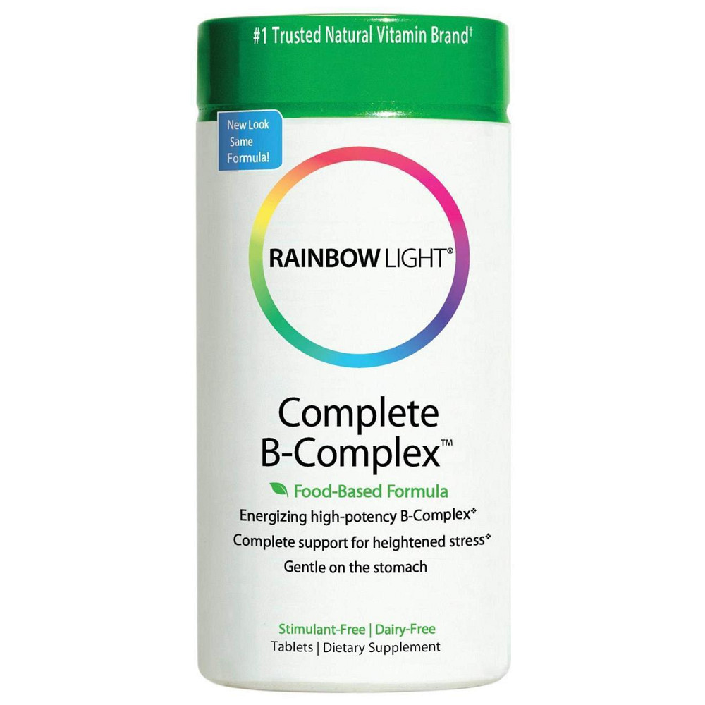 Комплекс вітамінів B Rainbow Light Complete B-Complex 90 таблеток Київ - фото 3