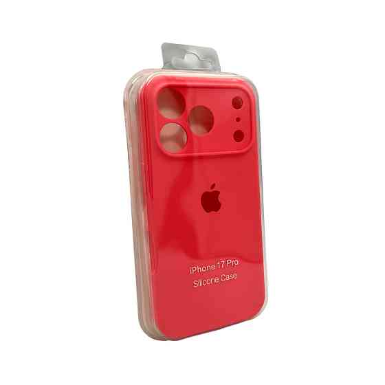 Чохол для смартфона Silicone Full Case AA Camera Protect for Apple iPhone 17 Pro Max 50,Pink Orange Київ