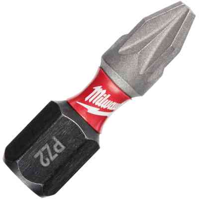 Набор бит Milwaukee SHOCKWAVE, PZ2, 25мм, 2шт (4932430863) Винница