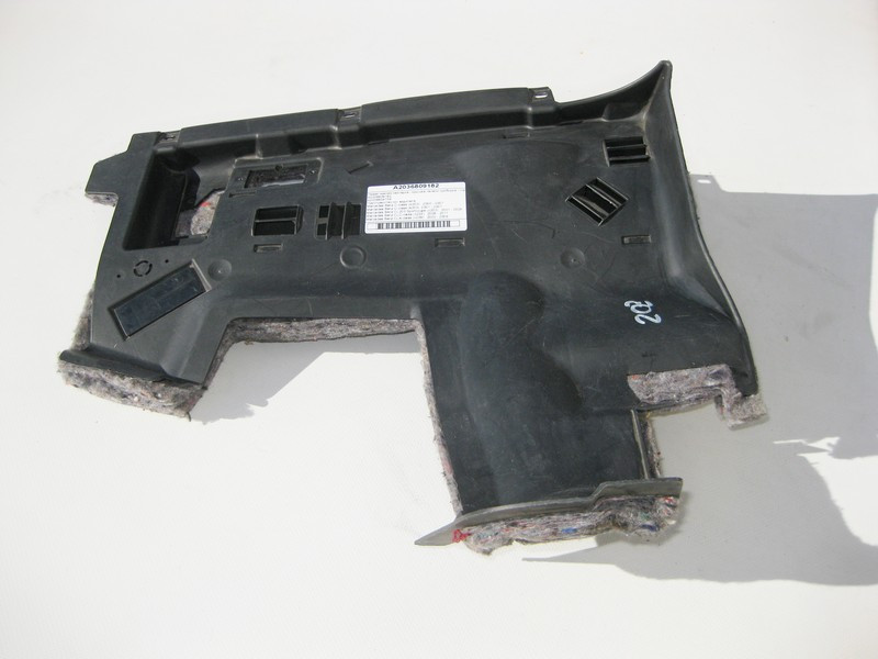 Mercedes-Benz  A2036809182 Ліва нижня накладка - кришка панелі приладів - торпеди C-Class W203 CLC Sportcoupe C203 CLK C209 Одесса - изображение 2