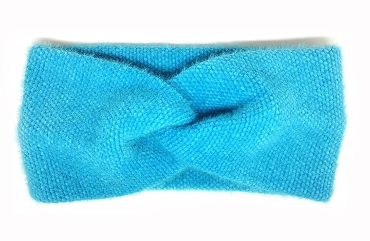 Жіноча пов'язка зимова ангора норка Київ - фото 1