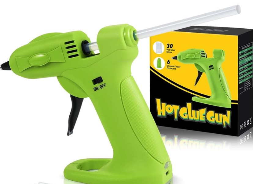 Акумуляторний пістолет для гарячого клею Aozoy (Б клас) Луцьк - фото 1