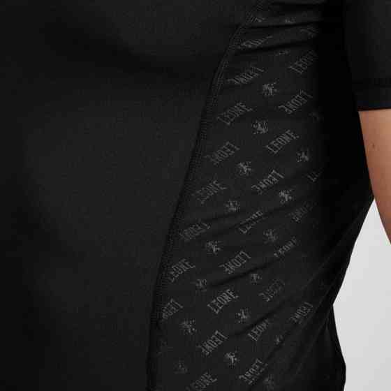 Рашгард спортивный мужской для тренировок единоборств кроссфита, Рашгард с длинным рукавом Leone DNA Black L Киев