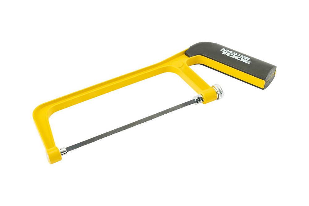 MASTERTOOL Ножівка по металу MASTERTOOL 150 мм алюмінієва рукоятка з покриттям TPR flex полотно Київ - фото 7