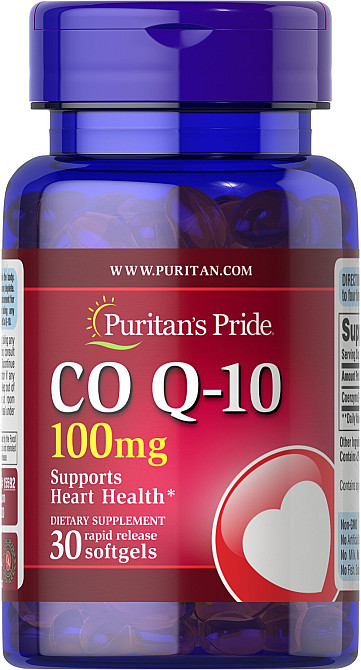 Коэнзим Q-10 (Q-SORB™ Co Q-10) 100 мг 30 капсул Київ - фото 1