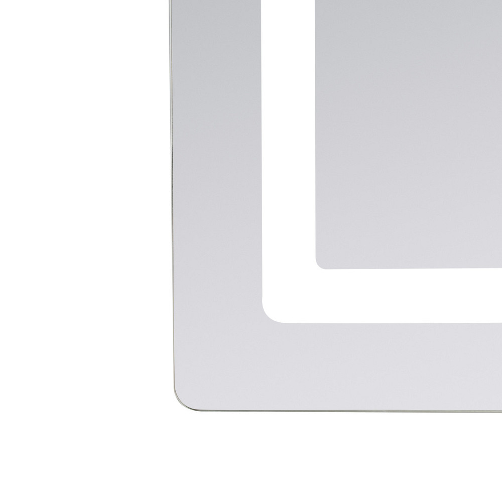 Дзеркало Lidz Kubis (KU2) 800х600 з LED-підсвіткою Touch, з антизапотіванням, з димером, рег. яскравості LD78LF904708048446 Київ - фото 8