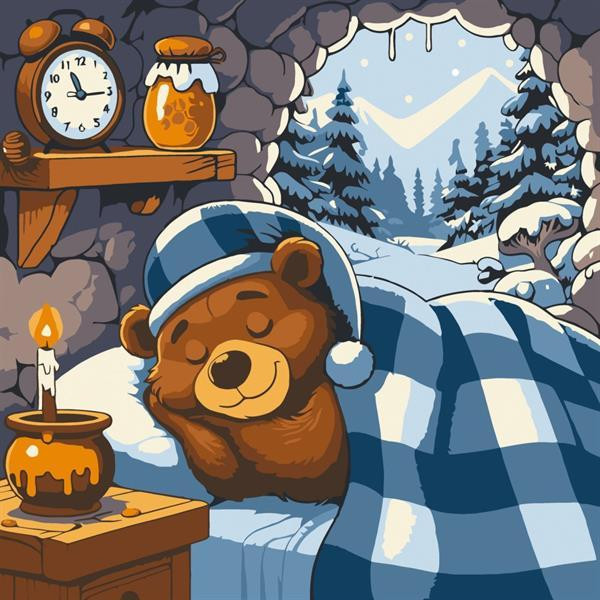 Картина по номерам ArtCraft Медвежой отдых 30х30 см (15126-AC) Харьков - изображение 3