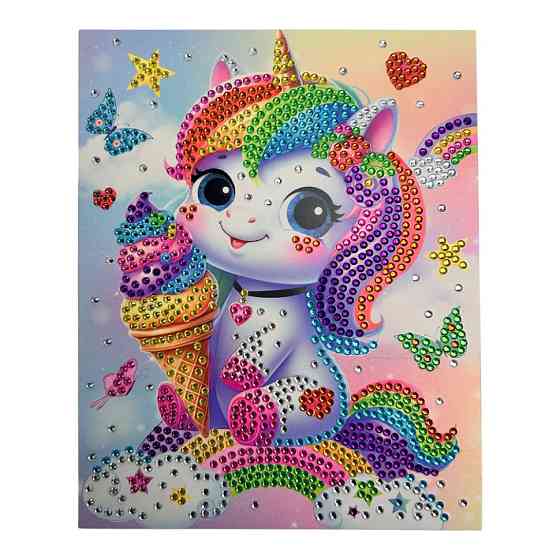 Набір для творчості Діамантова мозаїка "Милий єдиноріг" НТ-26-13 Вінниця