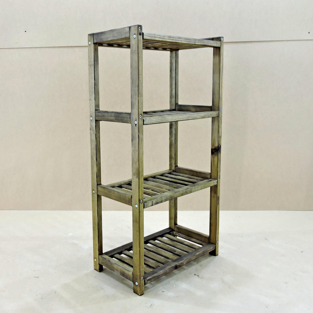 Етажерка розбірна "Манчестер 52х100" капучино Миколаїв - фото 6