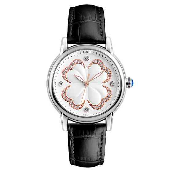 Жіночий класичний годинник Skmei 9159 Elegant (Чорний) Вінниця
