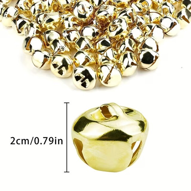 Металлический колокольчик 20 мм – золотой (1 шт) Киев - изображение 2