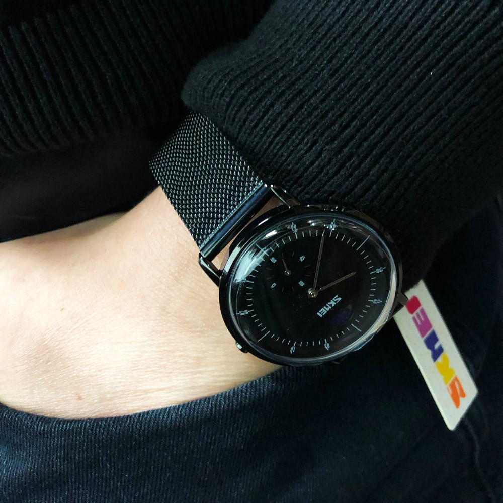 Стильні статусні наручні годинники стрілочні SKMEI 9245BK, Елітні наручні годинники чоловічі XQ-74 Івано-Франківськ - фото 8