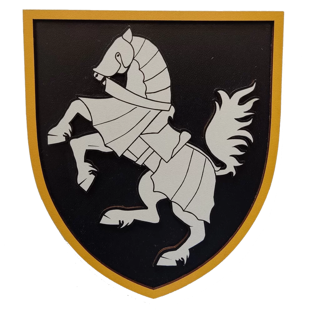 Настінний герб 1 ОТБр великий Запоріжжя - фото 1