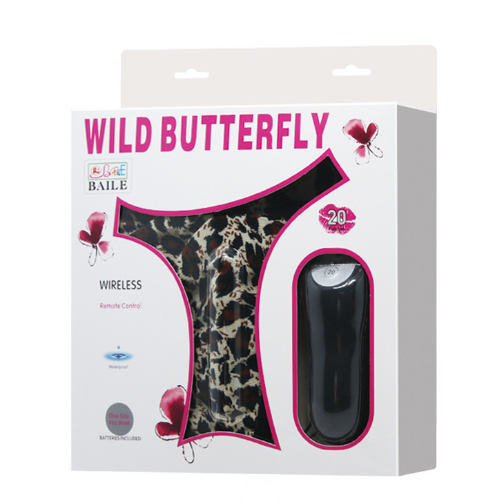 Трусики з вібропулею BAILE Wild Butterfly Wireless Sex Aura Київ - фото 7