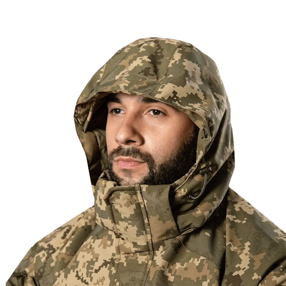 Тактическая мужская зимняя куртка Defender 7 level (Пиксель) XL Винница