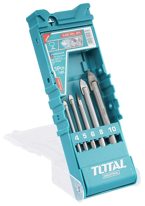 Набор сверл по стеклу TOTAL TACSD7256 (7049891) Киев - изображение 2