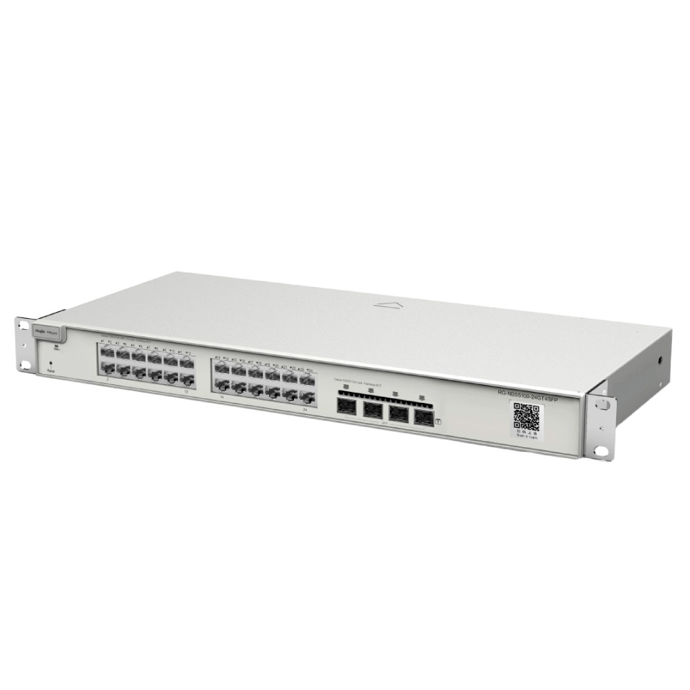 Комутатор Ruijie Reyee RG-NBS5100-24GT4SFP керований 28-портовий без PoE Київ - фото 2
