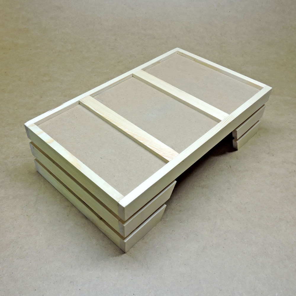 Лежак дерев'яний для собаки "Лессер 40х30" бланже Миколаїв - фото 8