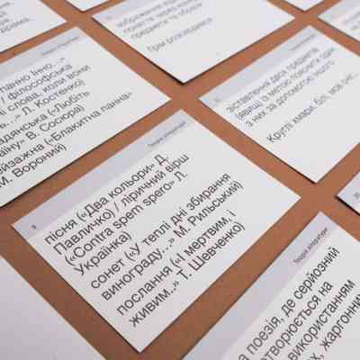 Обучающий набор English Student Карточки для изучения английского языка ЗНО Украинская литература, украинский (591225965) Винница