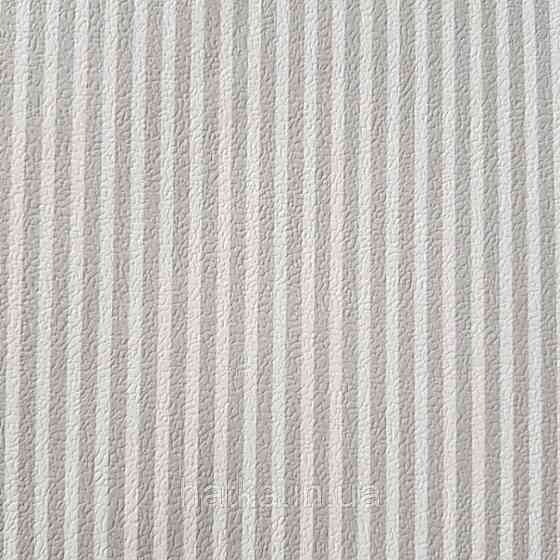 Шпалери вінілові на флізелін Petite Fleur 4 Rasch Texti 288987 смуги вузькі сірі і білі Київ