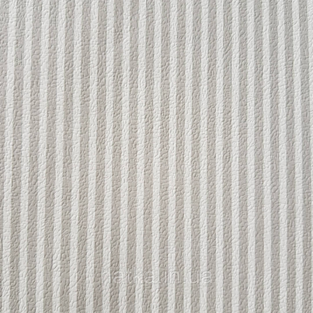 Шпалери вінілові на флізелін Petite Fleur 4 Rasch Texti 288987 смуги вузькі сірі і білі Київ - фото 1
