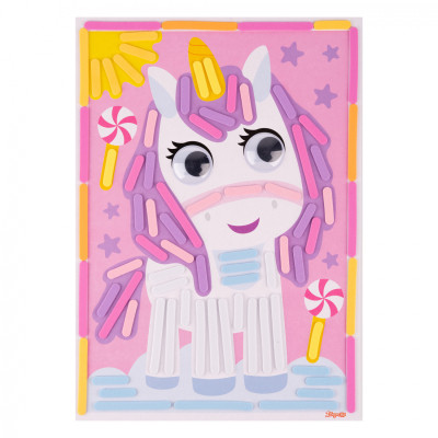 Набір для творчості 1 вересня Єдиноріг Аплікація з фоамірану ЕВА (954566) Вінниця - фото 3