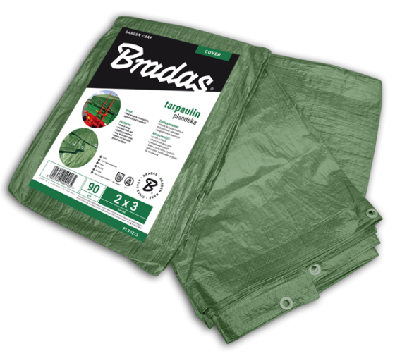 Тент для дачі 6х12 90 гр/м² зелений Bradas, Польща Одеса