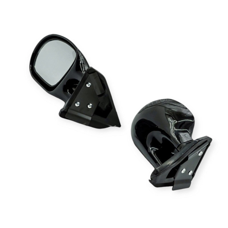 Зеркало заднього виду зовнішнє збільшене універсальне (крапелька) чорне (к-кт 2 шт) 2101-2107 Мукачево - фото 2