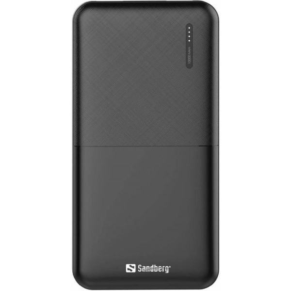УМБ Sandberg 10000mAh Saver 20W 3A PD,QC3.0,PowerThru, 2xUSB,Type-C + MicroUSB Киев - изображение 2