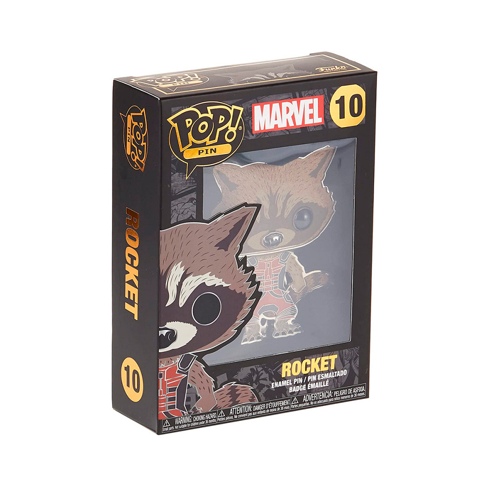 Пін Funko Pop серії «Marvel» – Єнот Ракета Дніпро - фото 5
