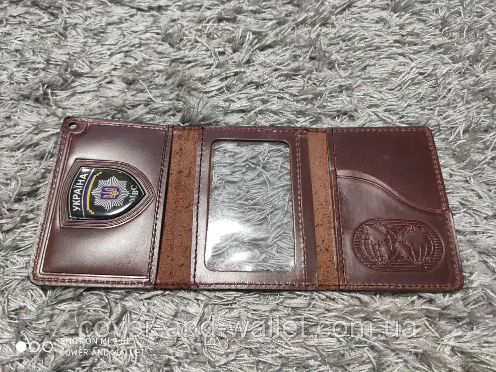 Генеральська обкладинка МВД (Міністерство внутрішніх справ) у три складання Київ - фото 3