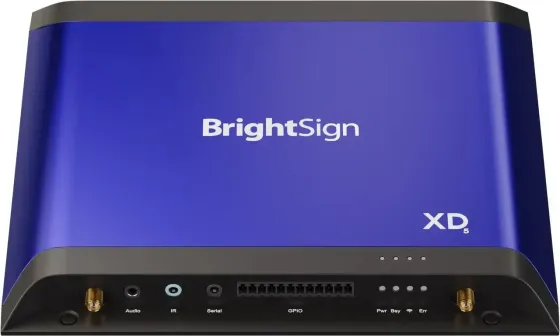 Сервер BrightSign XD1035 Standard I/O 4K Player | Odtwarzacz reklamowy Digital Signage 60p, HTML i JavaScript, PoE+ Київ