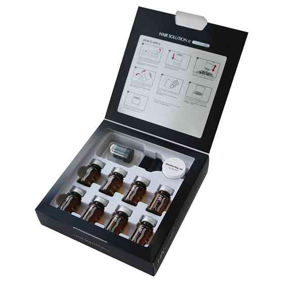 Сыворотка против выпадения и стимуляции роста волос для домашнего ухода Genosys HR³ MATRIX Hair Solution α 8*5 Днепр