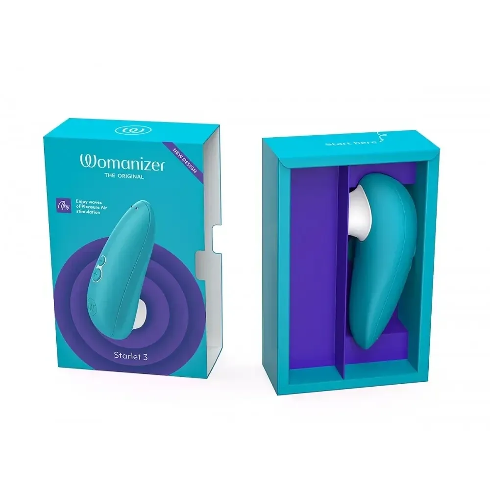 Вакуумный клиторальный стимулятор Womanizer Starlet 3 Turquoise Sex Aura Киев - изображение 10