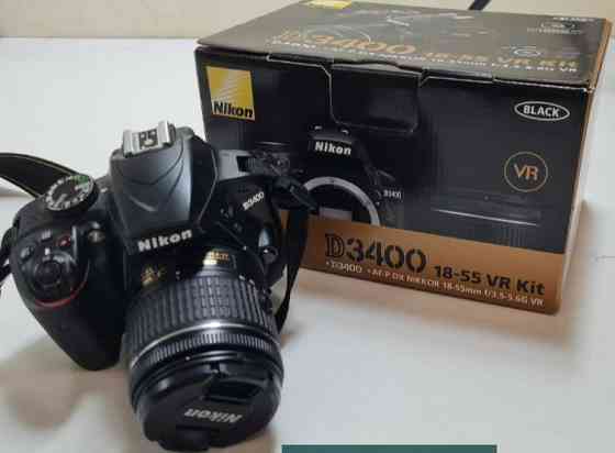 Фотоаппарат: NIKON D3400. Киев
