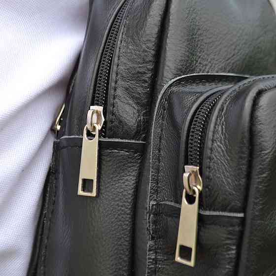 Сумка кросс-боди средней жесткости, Сумка для активного образа жизни Кожаная кросс-боди VN-77 Ивано-Франковск