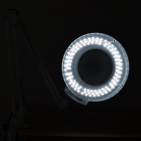 Лампа-лупа світлодіодна на струбцині Київ - фото 8