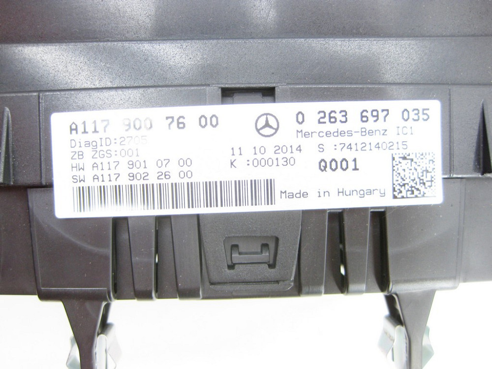 Mercedes-Benz  A1179007600 Комбінація приладів бензинова в милях CLA C117 Одеса - фото 7