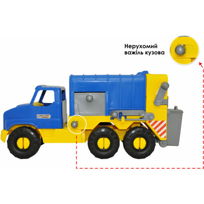 Спецтехника Tigres Авто "City Truck" мусоровоз (39399) Винница - изображение 2