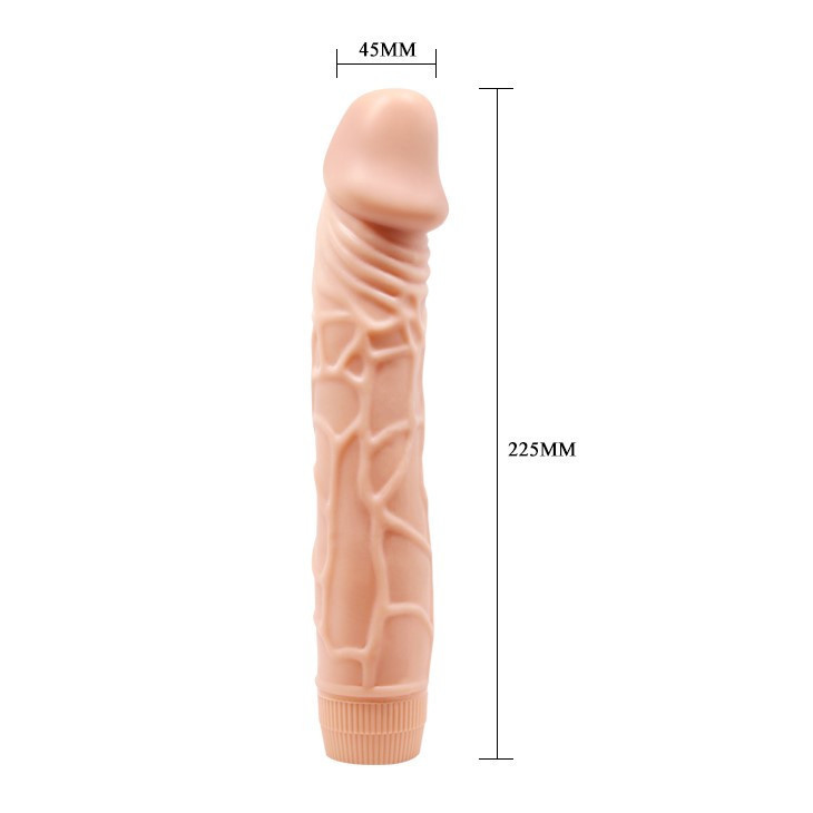 Вібратор - Barbara Bob Vibrator 8,8" Flesh Sex Aura Київ - фото 5