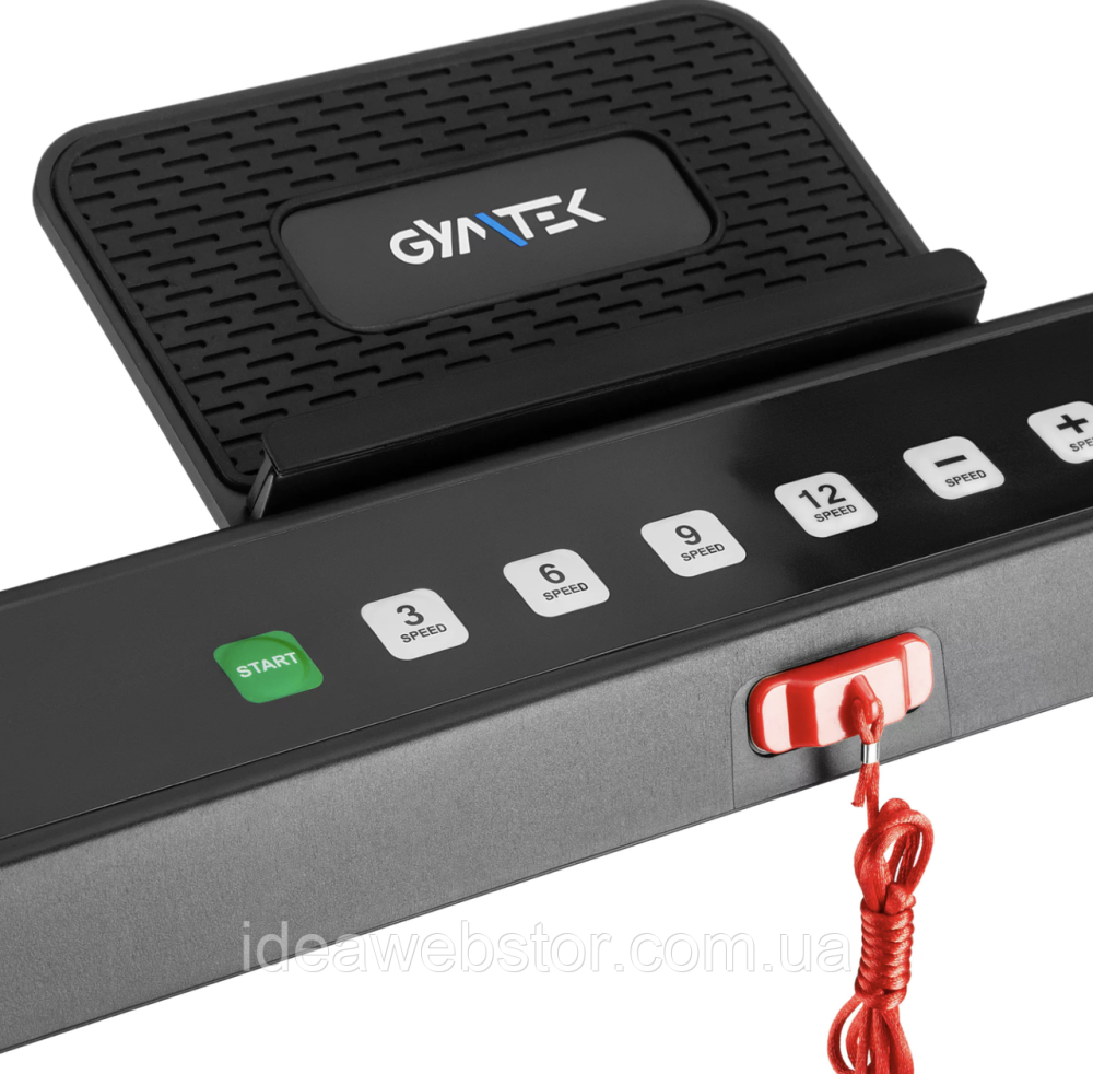 Беговая дорожка Gymtek XT560 электрическая складная для дома 2,5 л.с. до 12 км/ч нагрузка до 120 кг 110х42 см Киев - изображение 14