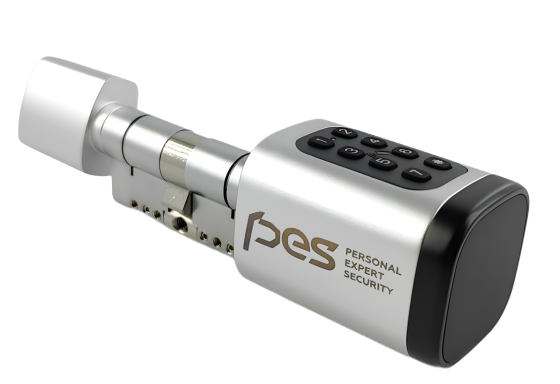 PES Cylinder 3 з клавіатурою та сканером відбитків пальця 65 мм 35x30Т Київ