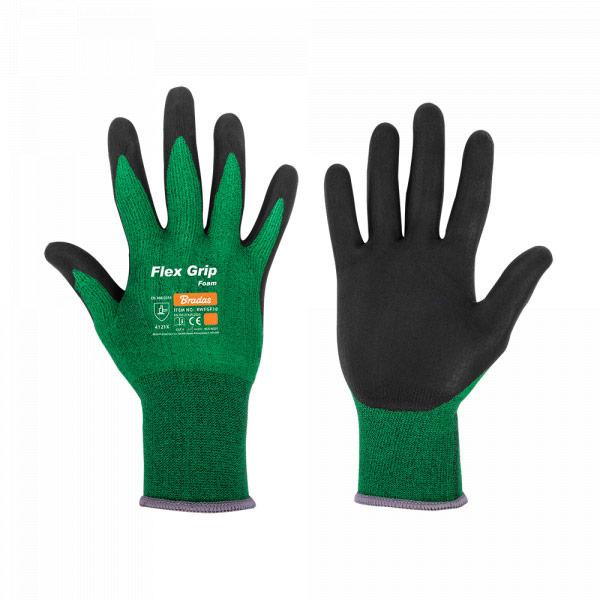 Рукавички захисні FLEX GRIP FOAM, нітрил, розмір 10, RWFGF10 Київ - фото 1