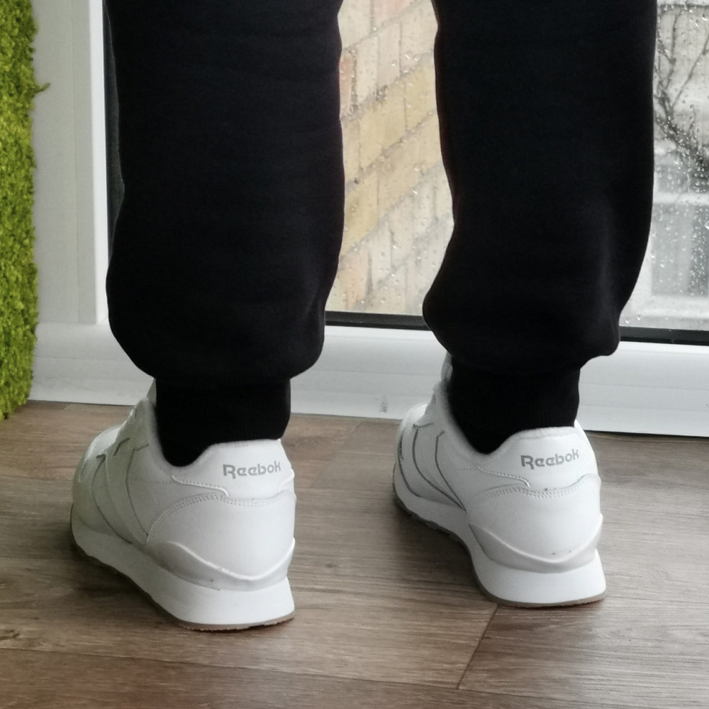 Мужские Термо Кроссовки Reebok Classic Белые Зимние Рибок Кожаные (размеры: 40,41,42,43,44,45,46) Днепр - изображение 9
