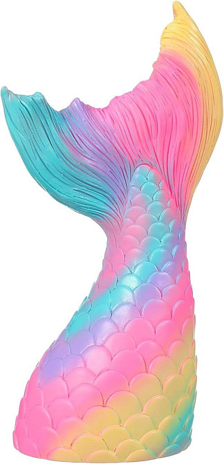 Скарбничка Gatuida 37Y55PIL мультиколор вінілова небитка з райдужним хвостом і монетним гаманцем дитяча декор Київ - фото 1