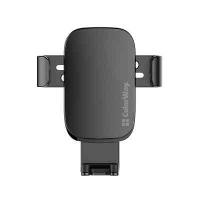 Універсальний автотримач ColorWay Metallic Gravity Holder 3 Black (CW-CHG14-BK) Вінниця